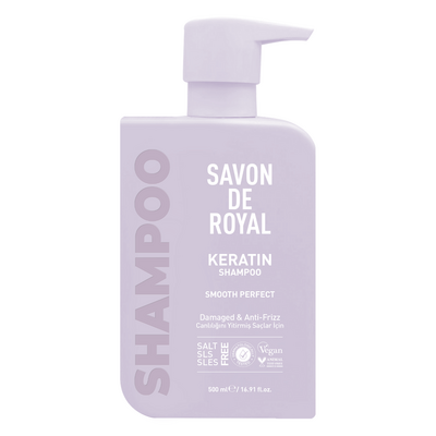 Savon De Royal - Kreatin Yağı - Canlılığını Yitirmiş Saçlar İçin Pürüssüz Etkili Şampuan 500 ml - Thumbnail