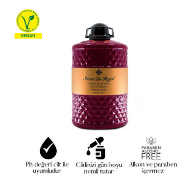 Savon De Royal Luxury Vegan Sıvı Sabun Baroque Pearl 2,5 lt - Thumbnail