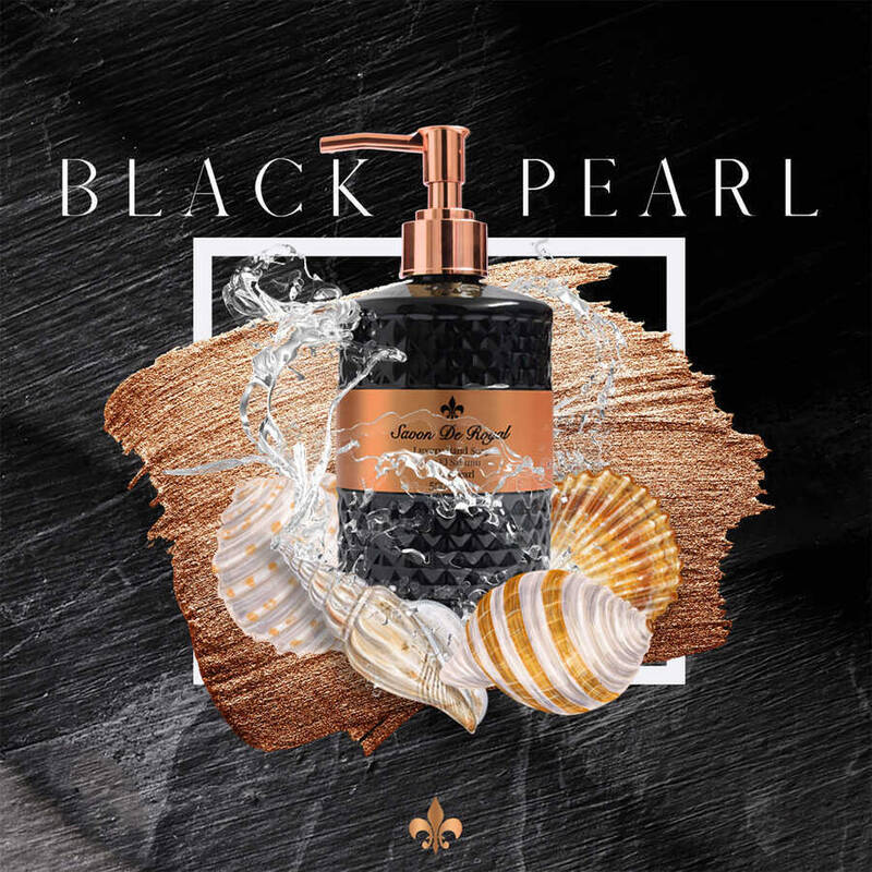 Savon De Royal Luxury Vegan Sıvı Sabun Black Pearl 500 ml