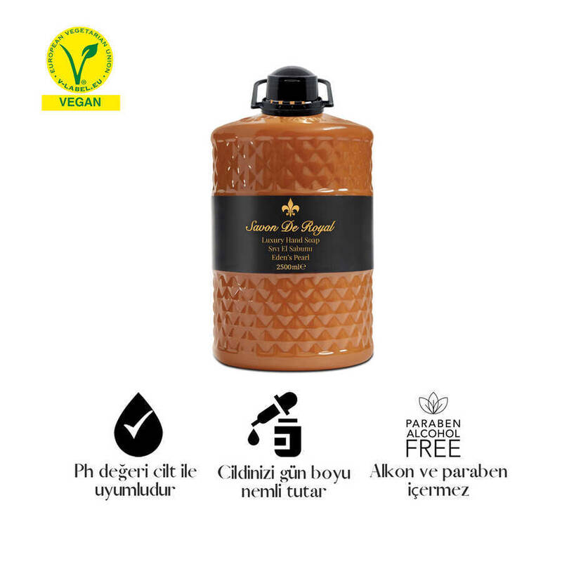 Savon De Royal Luxury Vegan Sıvı Sabun Eden s Pearl 2,5 lt