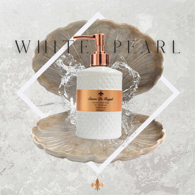 Savon De Royal Luxury Vegan Sıvı Sabun White Pearl 500 ml - Thumbnail