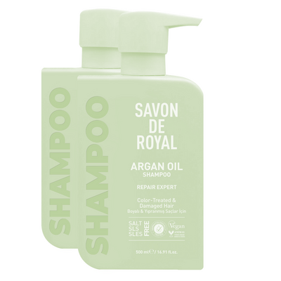 Savon De Royal Miracle Şampuan 500 ml 2 Adet | Boyalı ve Yıpranmış Saçlar | Onarım Uzmanı | Argan Yağı - Thumbnail