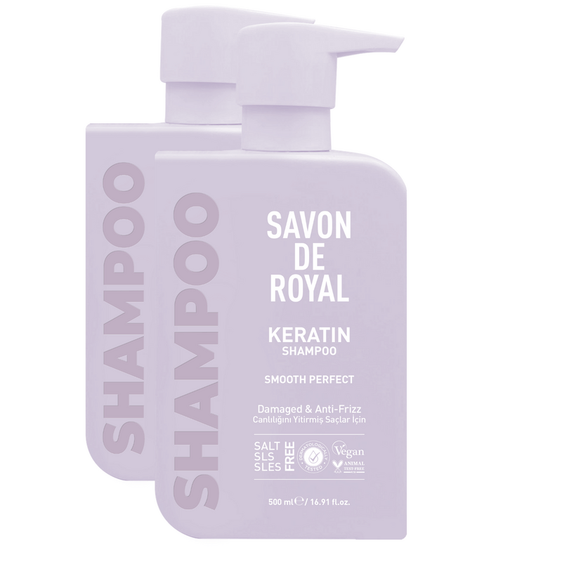 Savon De Royal Miracle Şampuan 500 ml 2 Adet | Canlılığını Yitirmiş Saçlar | Pürüzsüz Etkili | Keratin Yağı