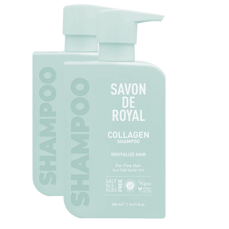 Savon De Royal Miracle Şampuan 500 ml 2 Adet | İnce Telli Saçlar | Canlandırıcı Etkili | Kolajen