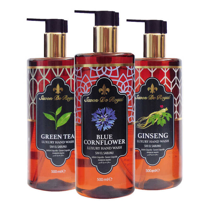 Savon De Royal Nature Luxury Vegan Sıvı Sabun Karma Paket 3 x 500 ml