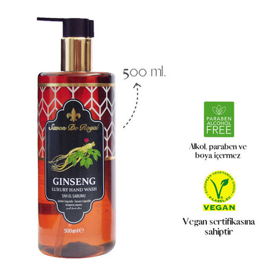 Savon De Royal - Savon De Royal Nature Luxury Vegan Sıvı Sabun Ginseng 500 ml (1)