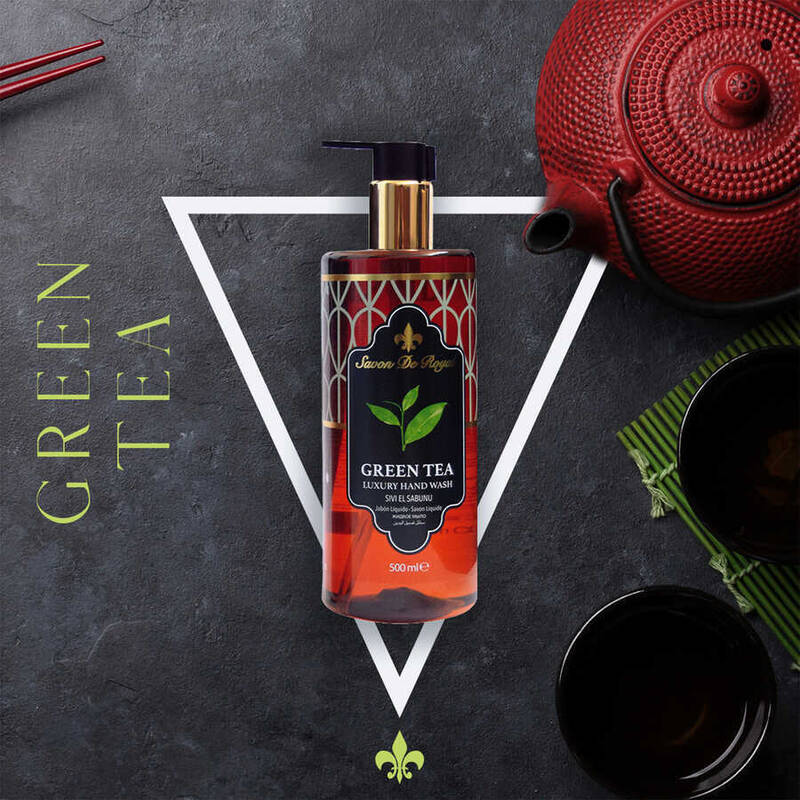 Savon De Royal Nature Luxury Vegan Sıvı Sabun Yeşil Çay 500 ml