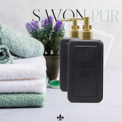 Savon De Royal Savon Pur Luxury Vegan Sıvı Sabun Siyah 500 ml - Thumbnail