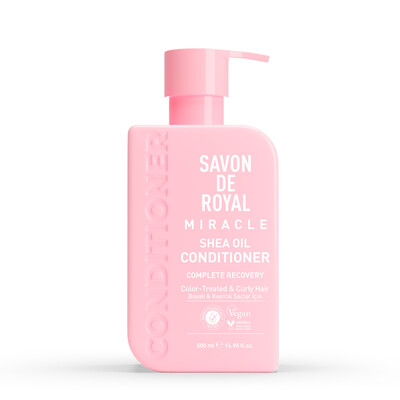 Savon De Royal - Savon De Royal - Shea Yağı - Boyalı ve Kıvırcık Saçlar İçin İyileşme Etkili Saç Kremi 500 ml