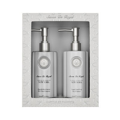 Savon De Royal - Savon De Royal Tutkuların Başkenti New York Set Sıvı Sabun 330 ml & Losyon 330 ml