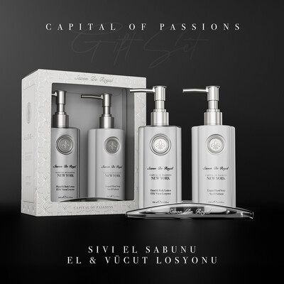 Savon De Royal Tutkuların Başkenti New York Set Sıvı Sabun 330 ml & Losyon 330 ml - Thumbnail