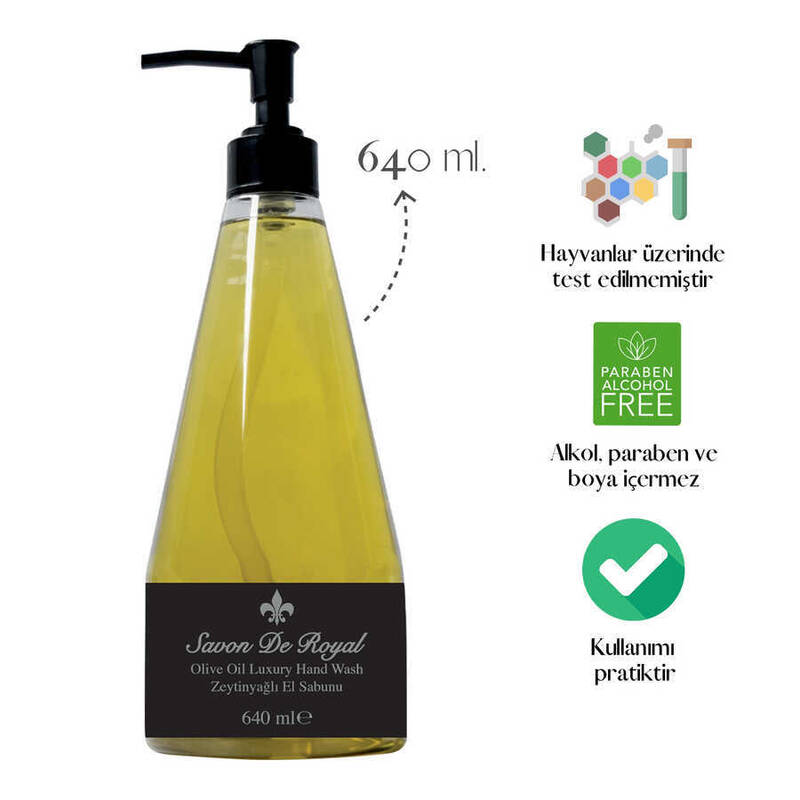 Savon De Royal Zeytinyağlı Luxury Vegan Sıvı Sabun 640 ml