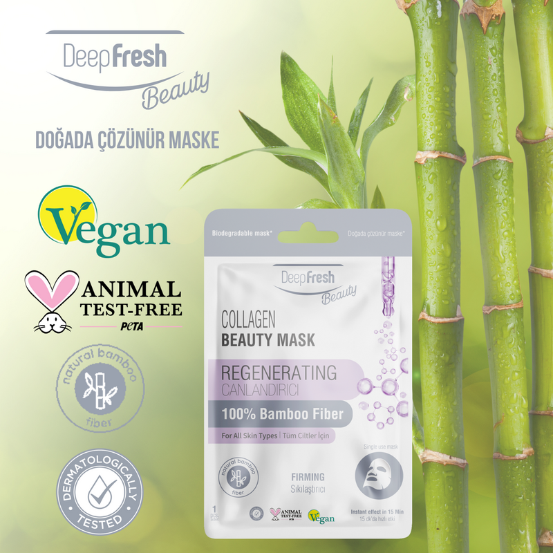 Sıkılaştırıcı Kağıt Maske 3 Adet | Collagen | Canlandırıcı