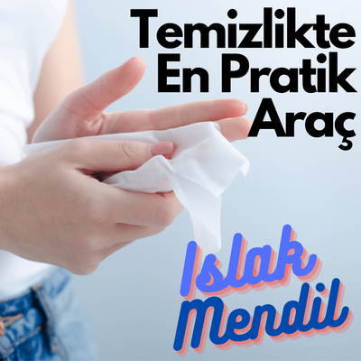 Temizlikte En Pratik Araç Islak Mendil