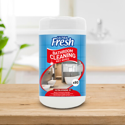 Ultra Fresh Banyo Yüzeyi Temizleme Mendili Kutulu 80 Yaprak (3)