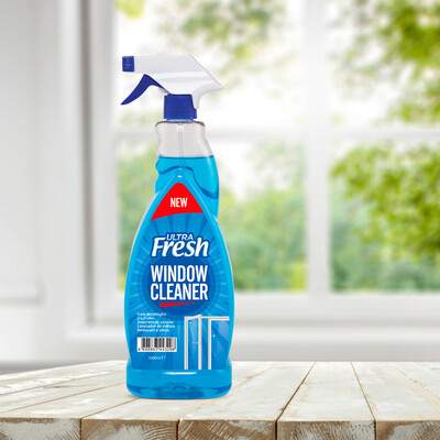 Ultra Fresh Cam Yüzey Temizleyici Sprey 1000 ml - Thumbnail