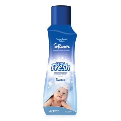 Ultra Fresh - Ultra Fresh Çamaşır Yumuşatıcı Hassas 40 Yıkama 1000 ml