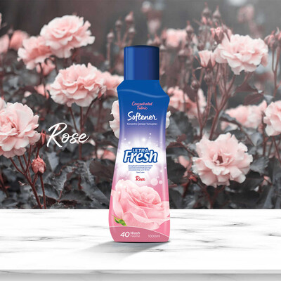 Ultra Fresh Çamaşır Yumuşatıcısı Gül 1000 ml (7)