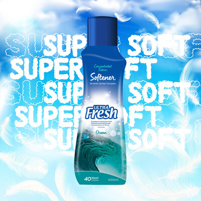 Ultra Fresh Çamaşır Yumuşatıcısı Okyanus 1000 ml (3)